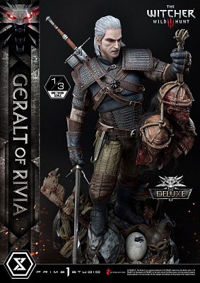 Witcher 3 Wild Hunt Statue 1/3 Geralt von Riva Deluxe Version 88 cm