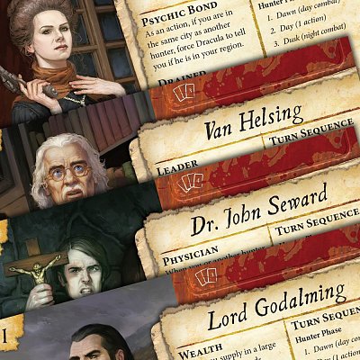 WizKids Board Game Fury of Dracula 4th Edition *English Version*