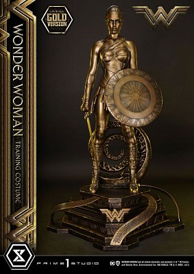 Wonder Woman Statue Wonder Woman Training Costume Gold Version 80 cm