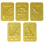 Yu-Gi-Oh! Exodia the Forbidden One Ingot Set (gold plated)