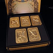 Yu-Gi-Oh! Exodia the Forbidden One Ingot Set (gold plated)