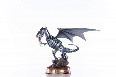 Yu-Gi-Oh! PVC Statue Blue-Eyes White Dragon Silver Edition 35 cm