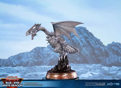 Yu-Gi-Oh! PVC Statue Blue-Eyes White Dragon White Edition 35 cm