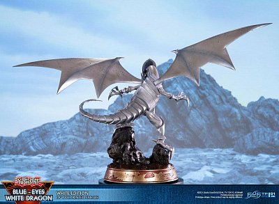 Yu-Gi-Oh! PVC Statue Blue-Eyes White Dragon White Edition 35 cm