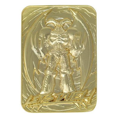 Yu-Gi-Oh! Replica Card Summoned Skull (gold plated)