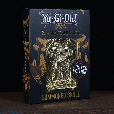 Yu-Gi-Oh! Replica Card Summoned Skull (gold plated)