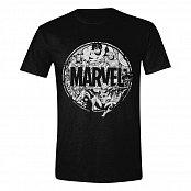 Marvel T-Shirt Character Circle