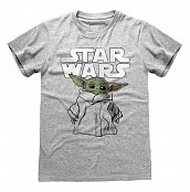 Star Wars The Mandalorian T-Shirt Child Sketch