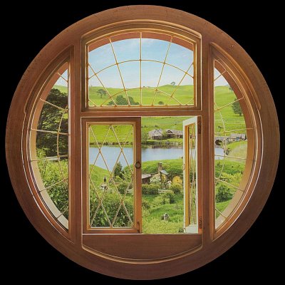 The Hobbit Giant Vinyl Wall Decal Hobbit Window